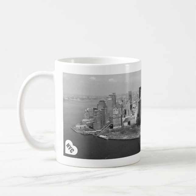 Taza De Café Corazón de Manhattan (Izquierda)