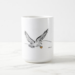 Taza De Café Corazón de oro Eagle