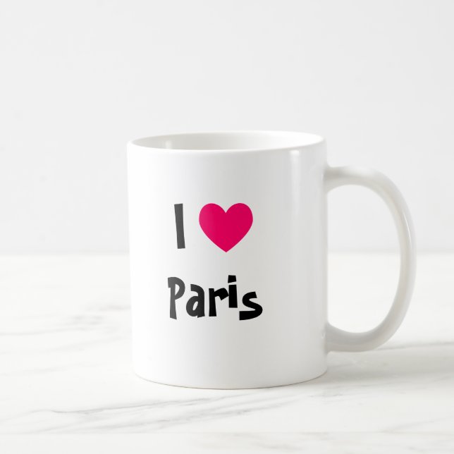 Taza De Café Corazón de París (Derecha)