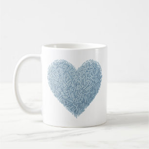 Taza De Café Corazón de salpicadura suave Bebé Sprinkle