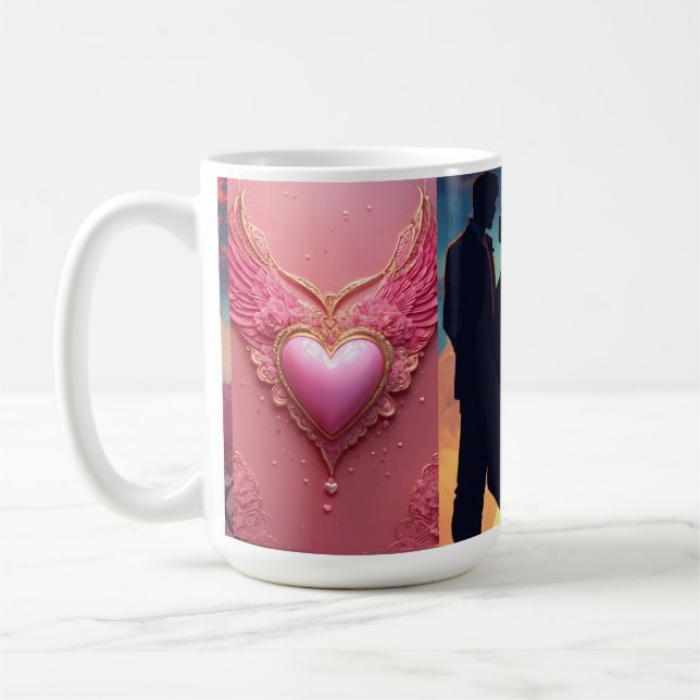 Taza De Café Corazón de Sentido (Izquierda)