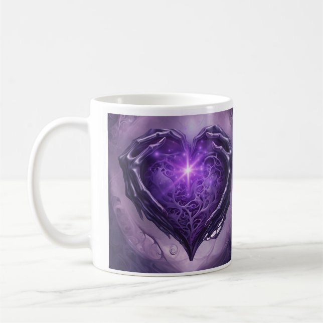 Taza De Café Corazón de sombras (Izquierda)