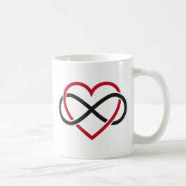 Taza De Café Corazón del infinito, amor interminable