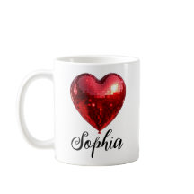 Corazón Disco Personalizado