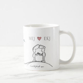 Taza De Café Corazón EKJ de MEJ