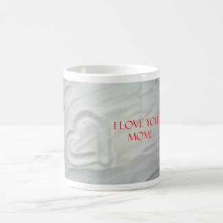 Taza De Café Corazón en la arena