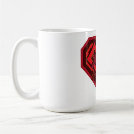 Taza De Café Corazón Entrelazado de Amor