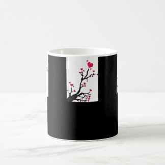 Taza De Café corazón flamante
