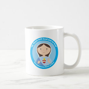 Taza De Café Corazón inmaculado de Maria