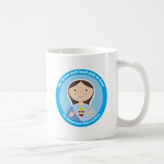 Taza De Café Corazón inmaculado de Maria