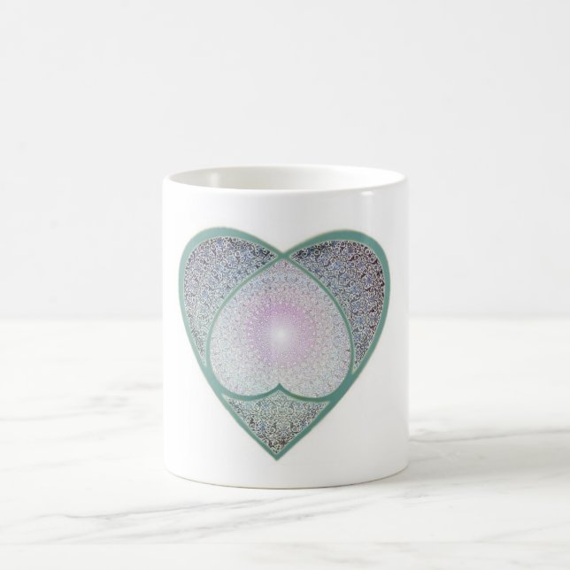 Taza De Café Corazón interno (Centro)