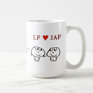 Taza De Café "Corazón JAF del LF "