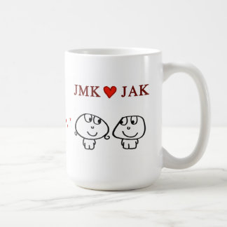 Taza De Café "Corazón JAK de JMK "