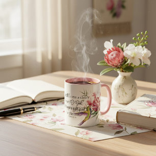Taza de café corazón limpio