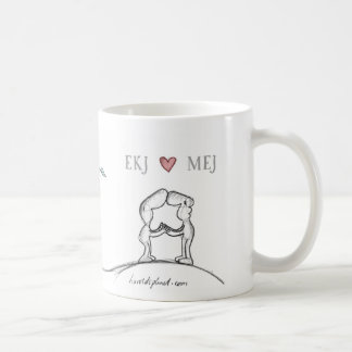 Taza De Café Corazón MEJ de EKJ