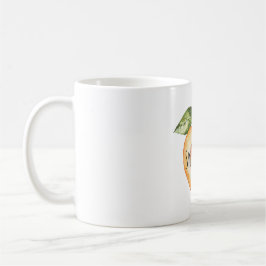 Taza De Café Corazón Melocotón Fruta
