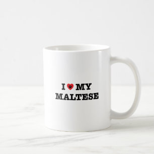 Taza De Café Corazón mi maltés