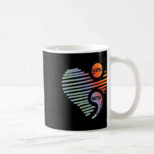 Taza De Café Corazón por el que no dejas que la historia termin