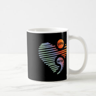 Taza De Café Corazón por el que no dejes que la historia termin