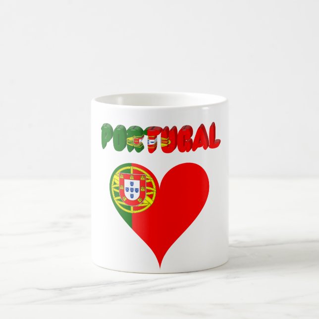 Taza De Café Corazón portugués (Centro)