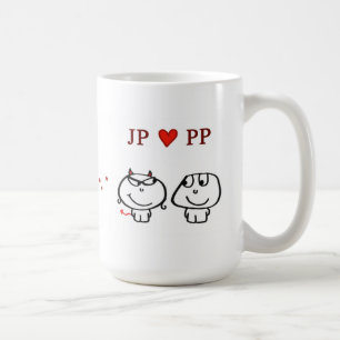 Taza De Café "Corazón PP Reino Unido de JP "
