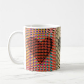 Taza De Café Corazón Rojo