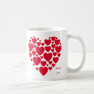 Taza De Café Corazón rojo
