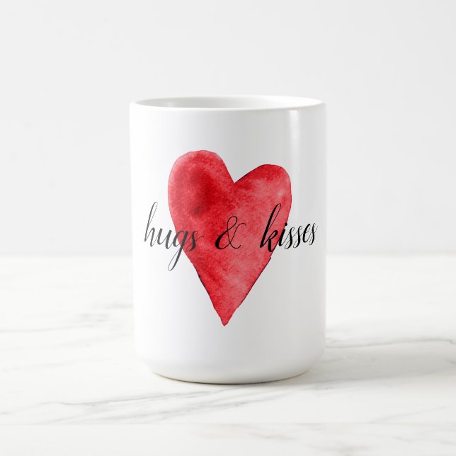 Taza De Café Corazón Rojo (Centro)