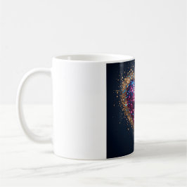 Taza De Café Corazón Sagrado Cósmico