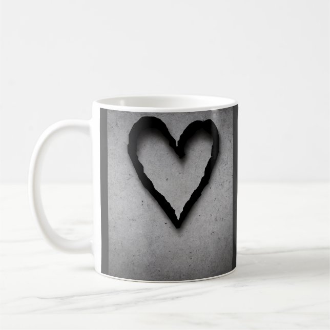 Taza De Café Corazón sobrante, no 01 (Izquierda)
