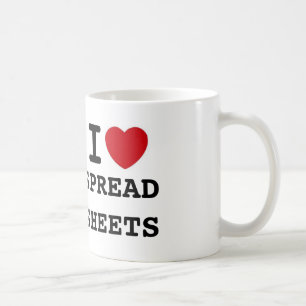 Taza De Café corazón, SPREADSHEETS,