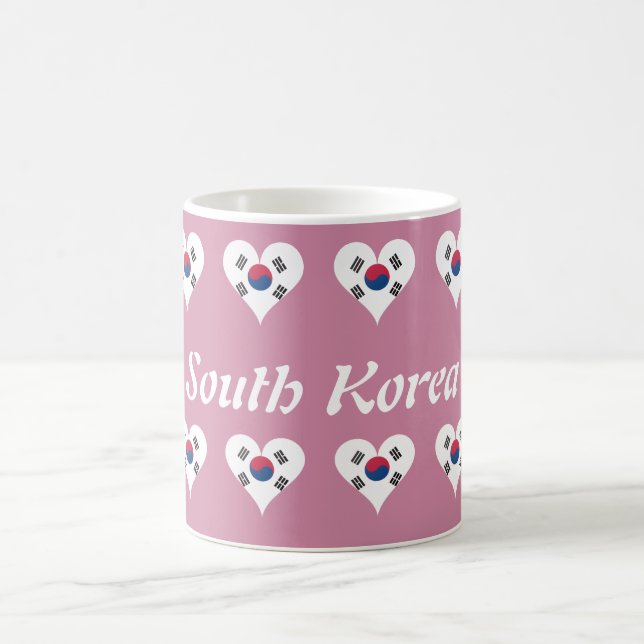 Taza De Café Corazón surcoreano (Centro)