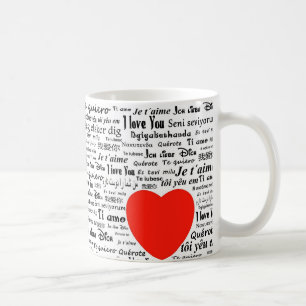 Taza De Café corazón te quiero