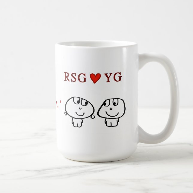Taza De Café Corazón YG del RSG (Derecha)