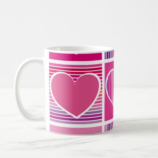 Taza De Café corazones (Izquierda)