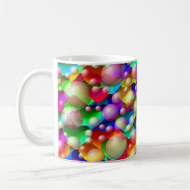 Taza De Café Corazones coloridos