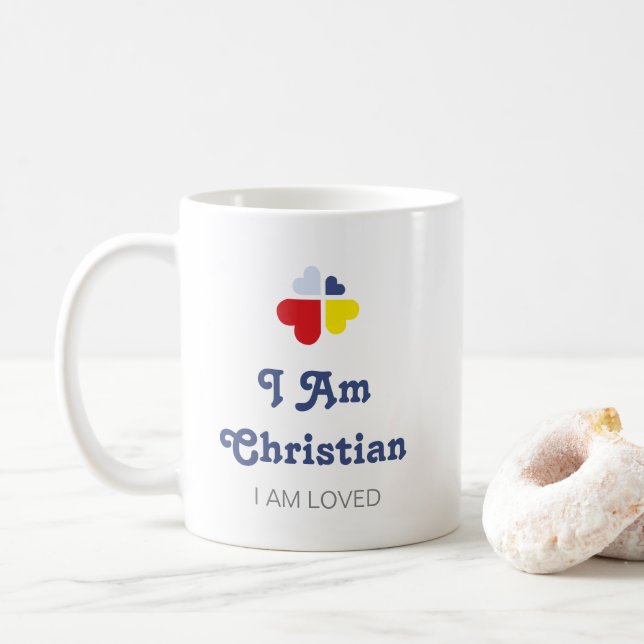 Taza De Café Corazones Cruz (Con donut)