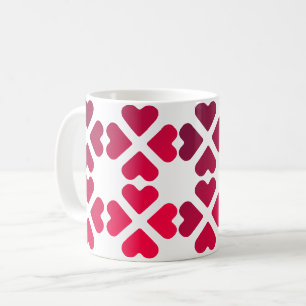 Taza De Café corazones de amor