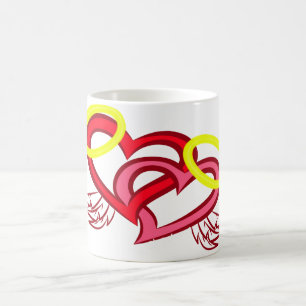 Taza De Café Corazones de Angle