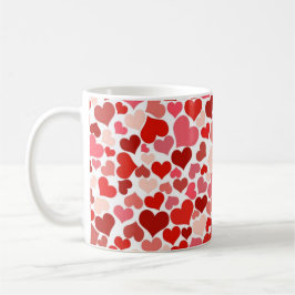 Taza De Café Corazones de corte
