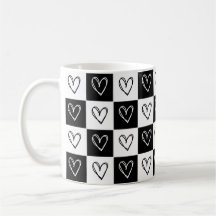 Corazones de damero