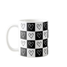 Corazones de damero