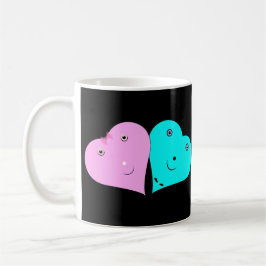 Taza De Café corazones de mr y mrs