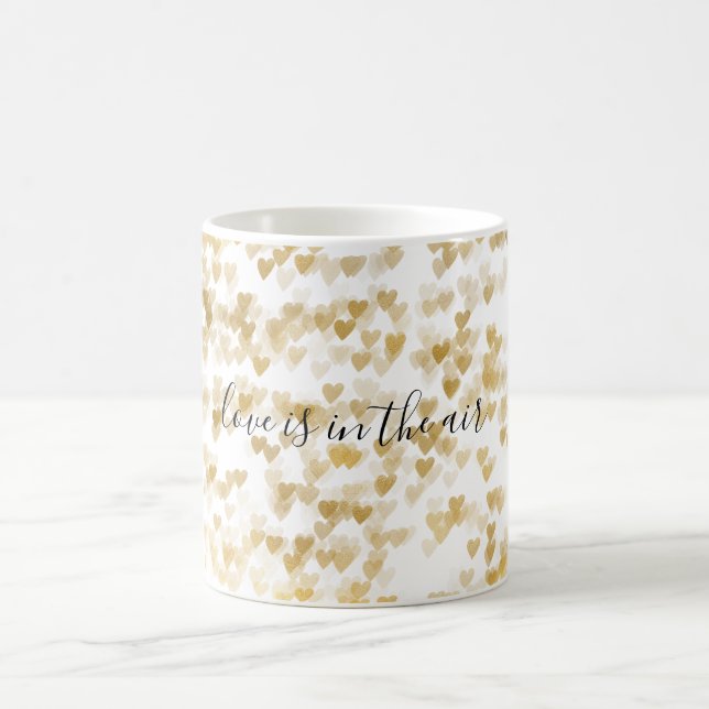Taza De Café Corazones de oro (Centro)