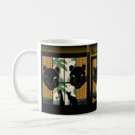 Taza De Café Corazones de Pumas rugientes