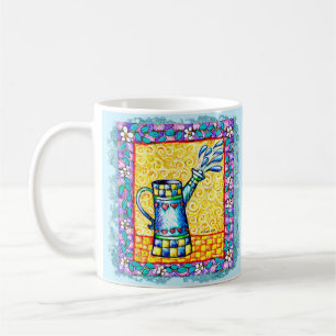 Taza De Café Corazones de regadera