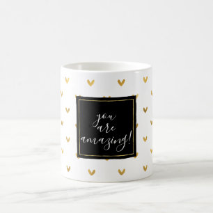Taza De Café Corazones del oro
