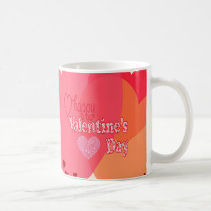 Taza De Café Corazones día de San Valentín