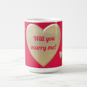 Taza De Café corazones dorados, personalizados
