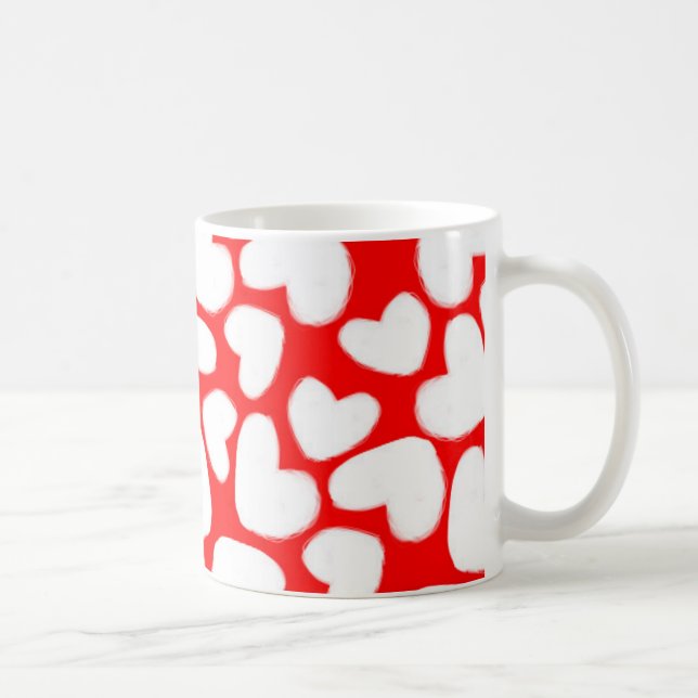 Taza De Café Corazones exhaustos 2014 (Derecha)